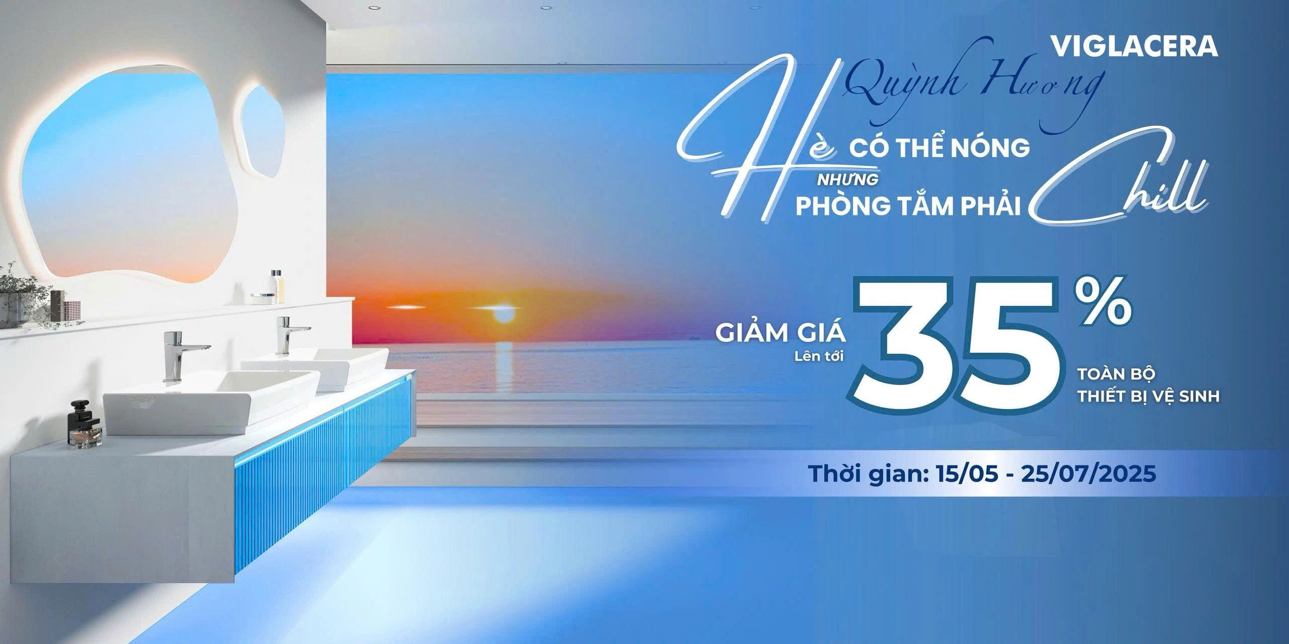 KHUYỄN MÃI VIGRACERA hè