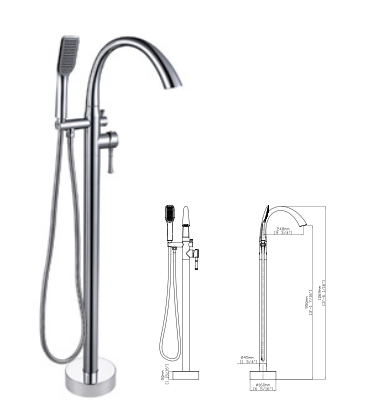 Vòi bồn tắm Mowoen MOON FB0011