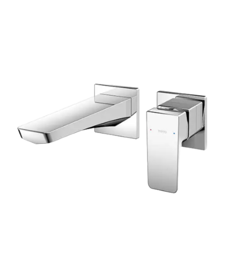 Vòi chậu gật gù nóng lạnh gắn tường GE TLG07307BB