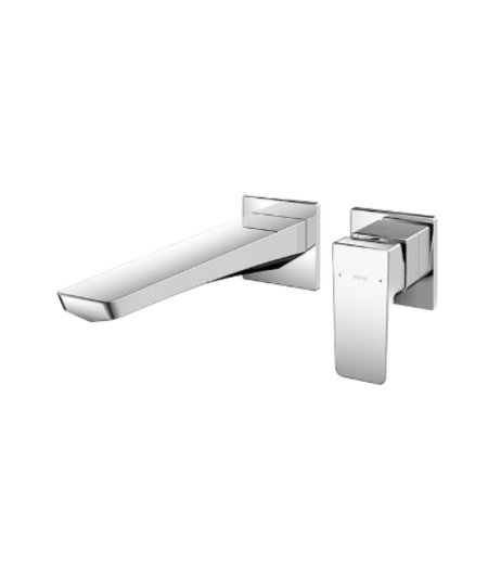 Vòi chậu gật gù nóng lạnh gắn tường GE TLG07308BB