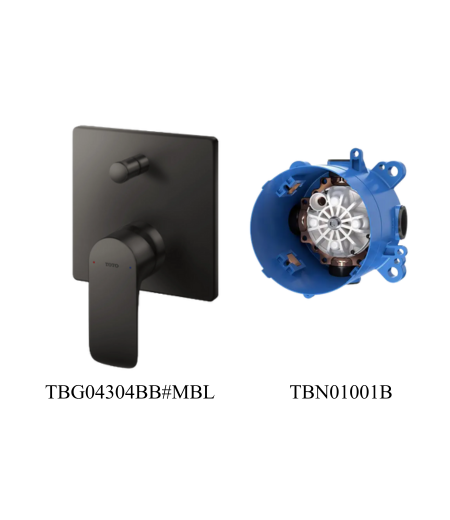 Van sen vòi âm tường kèm phụ kiện TBG04304BB#MBL/TBN01001B