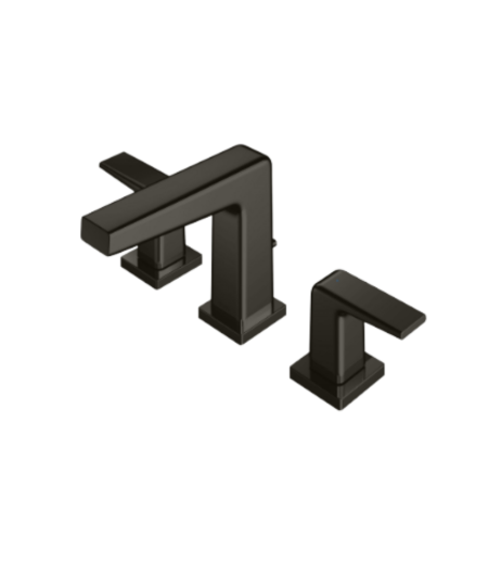 Vòi chậu tay vặn nóng lạnh GB TLG10201BA#MBL (3 lỗ)