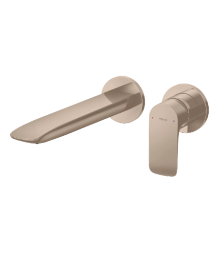 Vòi chậu gật gù nóng lạnh gắn tường GA TOTO TLG04310BB#BRG