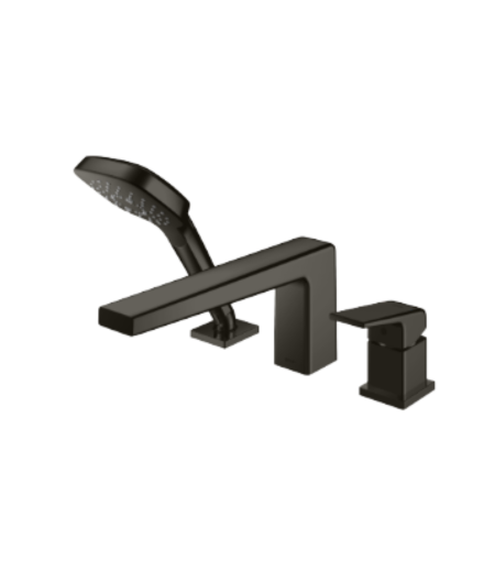 Vòi xả bồn nóng lạnh có kèm sen tắm GB TBG10305BC#MBL (3 lỗ)